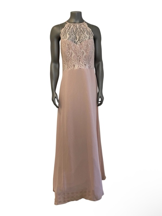 Hailey Paige Occasions Dresses & Skirts - Hailey Paige Dress Women’s 16 5861-M Dusty Rose Lace Chiffon Long Full Long Prom